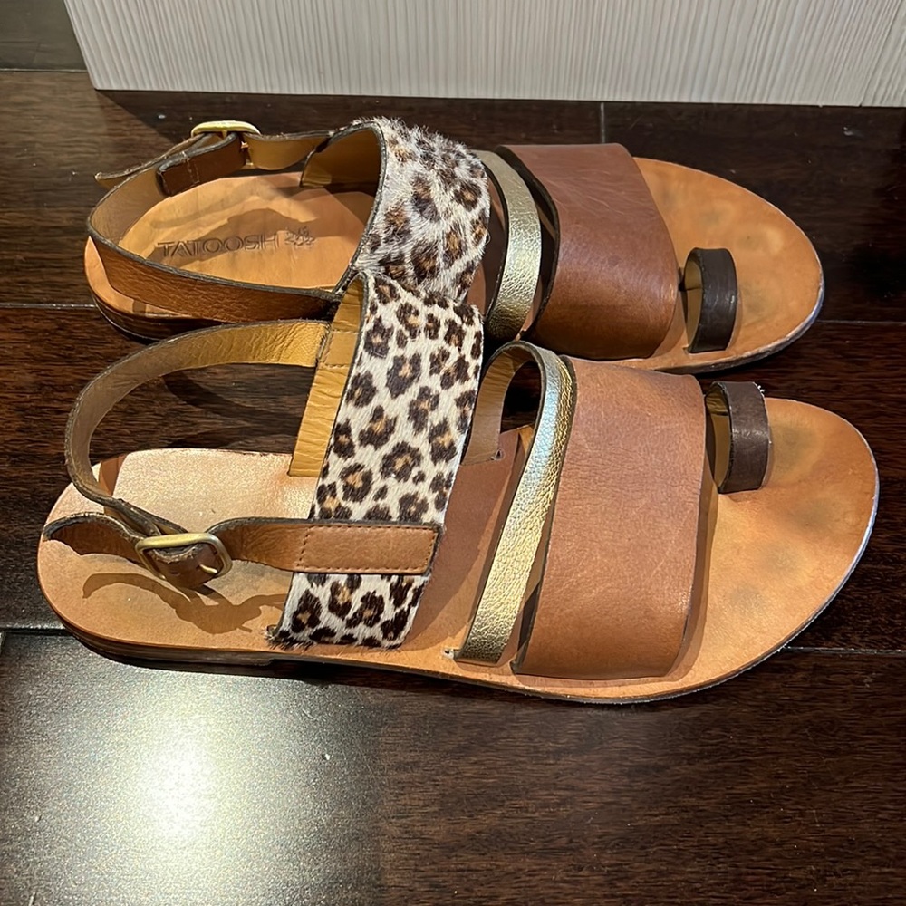 Tatoosh Leopard Sandals